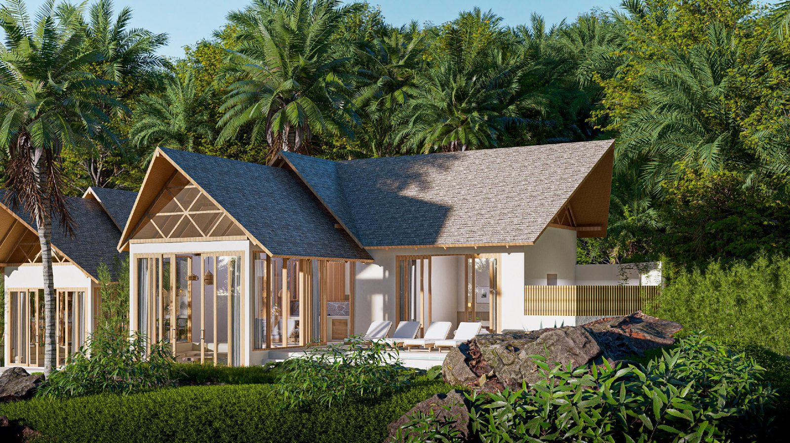 Zula Villas Kuta Lombok: villa with private infinity pool and valley view